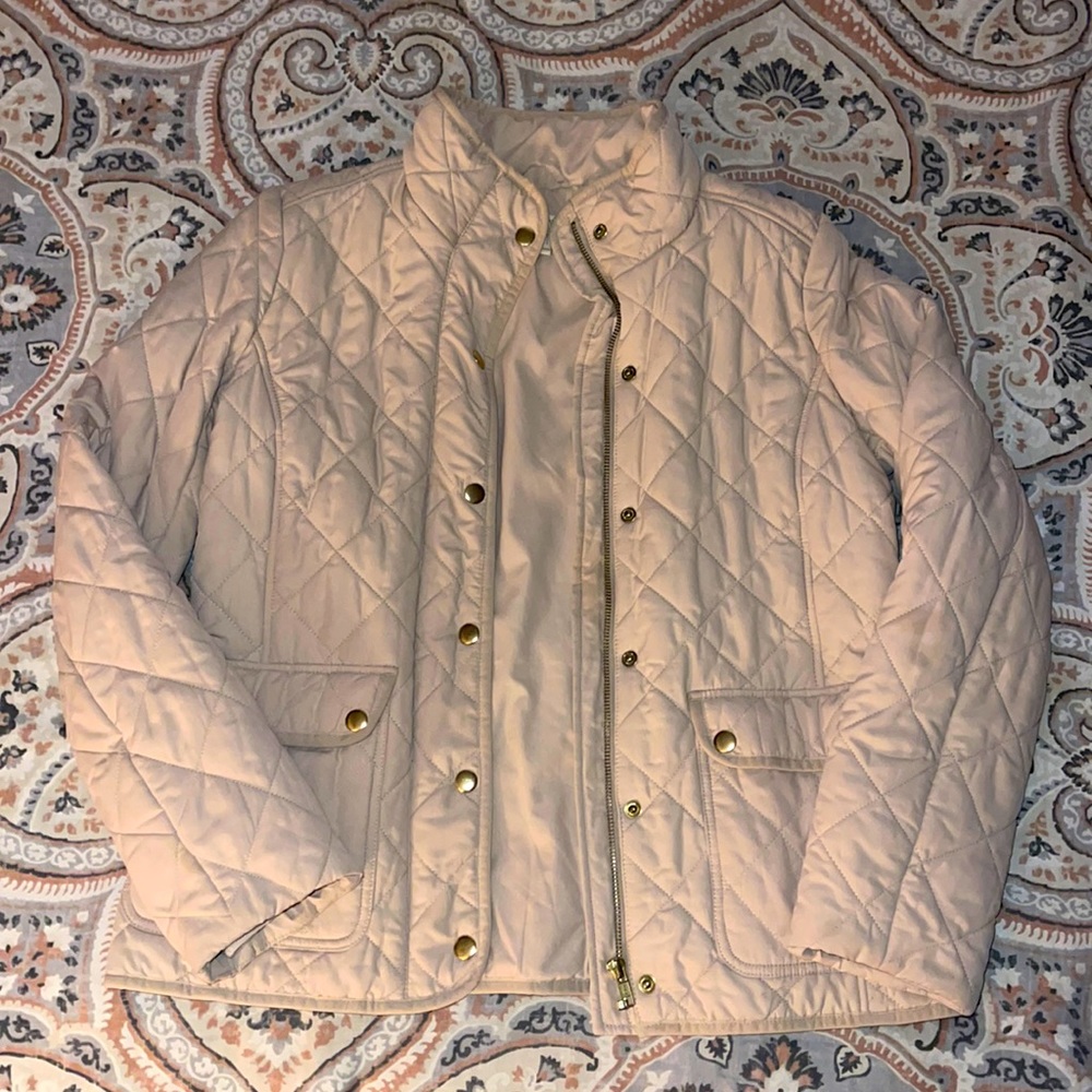 J Crew quilted jacket